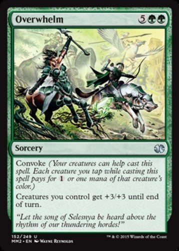 Overwhelm - Modern Masters 2015 - English - NM - MTG