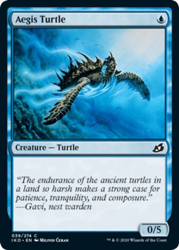 Aegis Turtle - Ikoria: Lair of Behemoths - English - NM - MTG