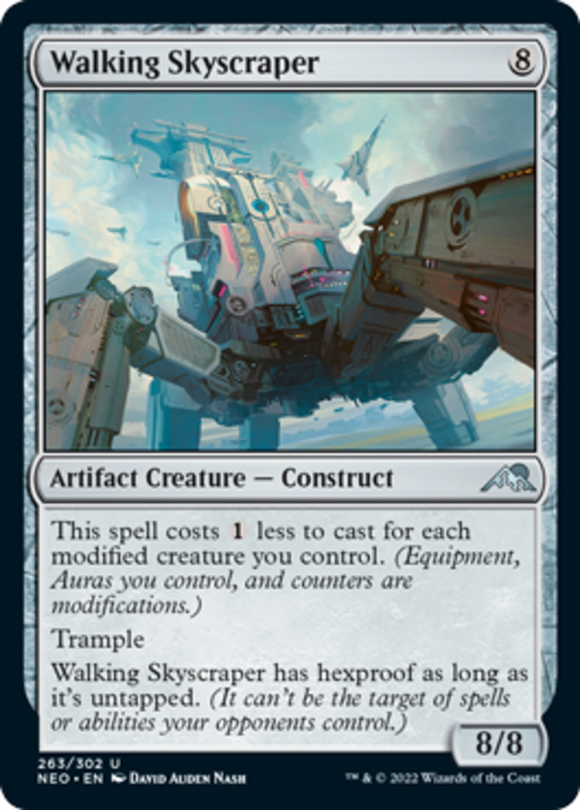 Walking Skyscraper - Kamigawa: Neon Dynasty - English - NM - MTG