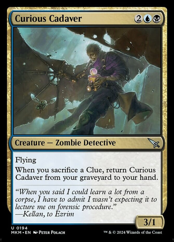 Curious Cadaver - Murders at Karlov Manor - English - NM - MTG