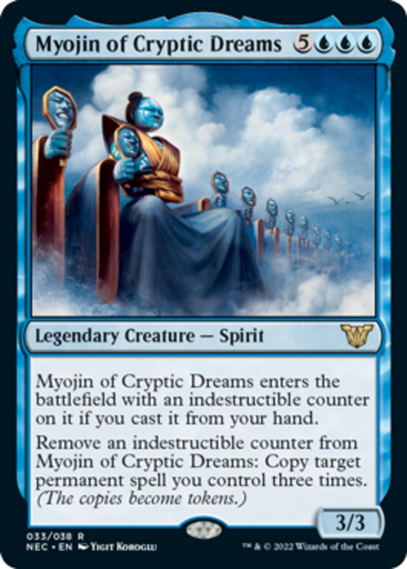 Myojin of Cryptic Dreams - Commander: Kamigawa: Neon Dynasty - English - NM - MT