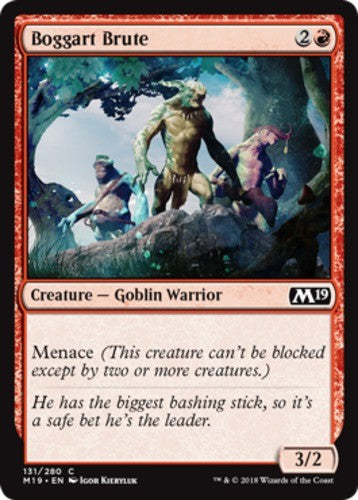 Boggart Brute - Core Set 2019 (M19) - English - NM - MTG