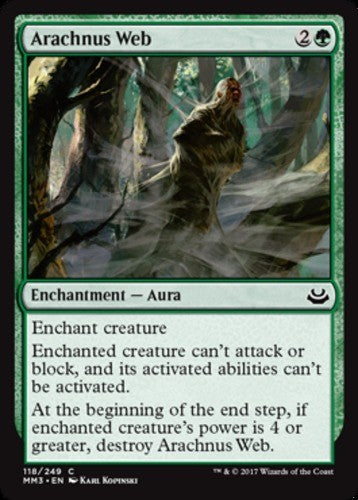 Arachnus Web - Modern Masters 2017 - English - NM - MTG
