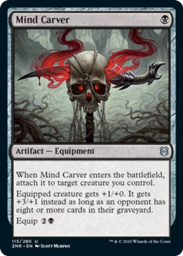Mind Carver - Zendikar Rising - English - NM - MTG