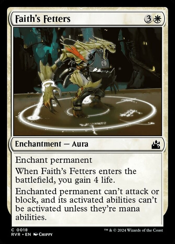 Faith's Fetters - Ravnica Remastered - English - NM - MTG