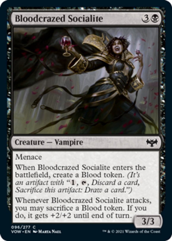 Bloodcrazed Socialite - Innistrad: Crimson Vow - English - NM - MTG