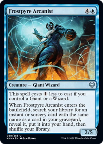 Frostpyre Arcanist - Kaldheim - English - NM - MTG