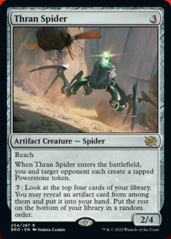 Thran Spider - The Brothers' War - English - NM - MTG