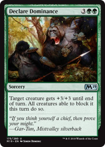 Declare Dominance - Core Set 2019 (M19) - English - NM - MTG