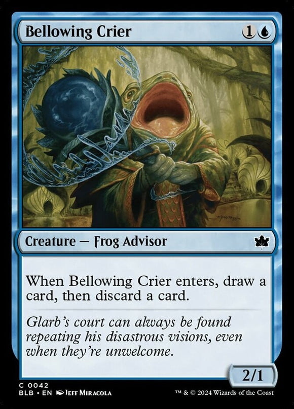 Bellowing Crier - Bloomburrow - English - NM - MTG