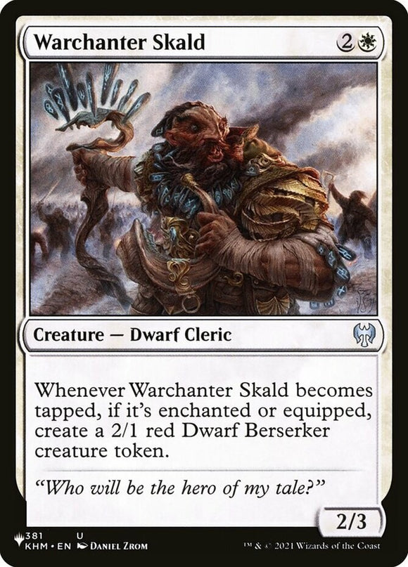 Warchanter Skald - The List - The List - English - NM - MTG