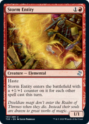Storm Entity - Time Spiral Remastered - English - NM - MTG