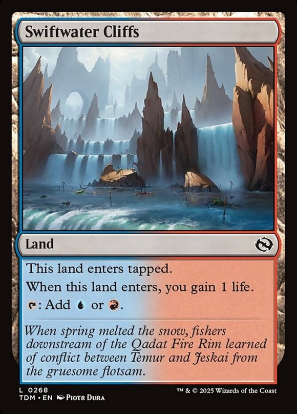 Swiftwater Cliffs - Tarkir: Dragonstorm - English - NM - MTG