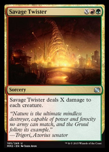 Savage Twister - Modern Masters 2015 - English - NM - MTG