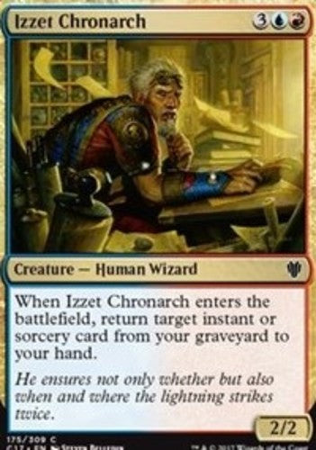 Izzet Chronarch - Commander 2017 - English - NM - MTG