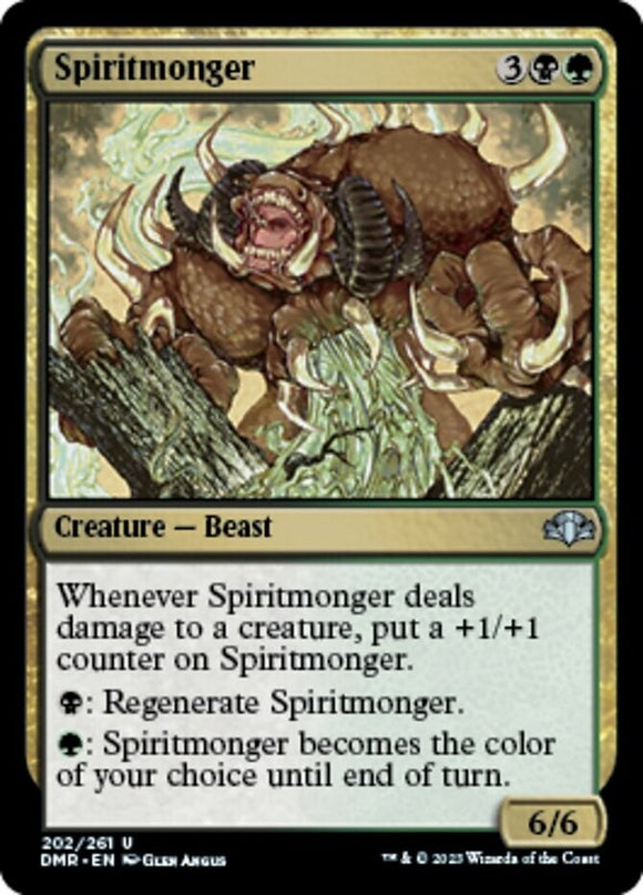 Spiritmonger - Dominaria Remastered - English - NM - MTG