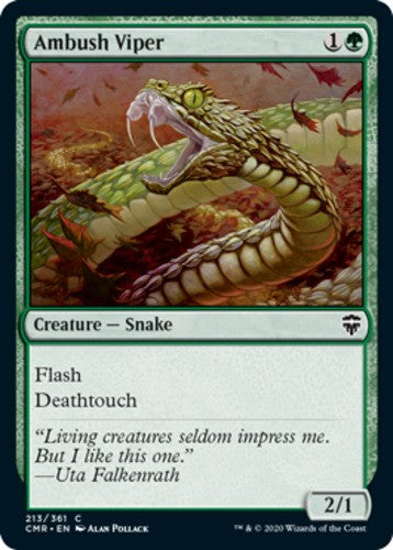 Ambush Viper - Commander Legends - English - NM - MTG