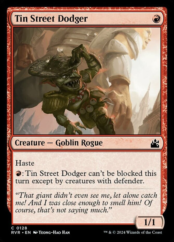 Tin Street Dodger - Ravnica Remastered - English - NM - MTG