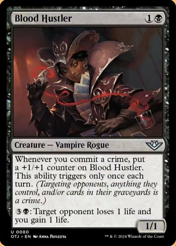 Blood Hustler - Outlaws of Thunder Junction - English - NM - MTG