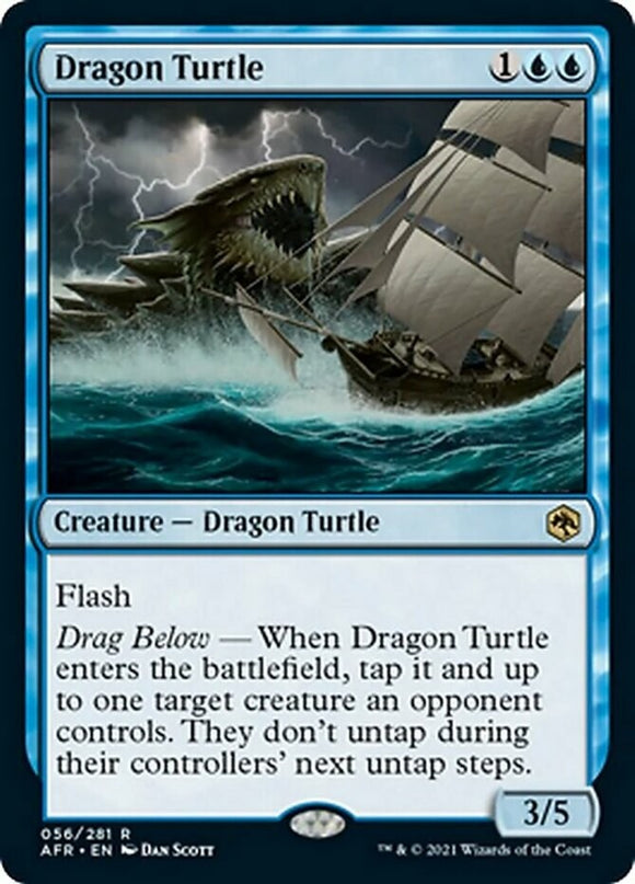 Dragon Turtle - Forgotten Realms - English - NM - MTG
