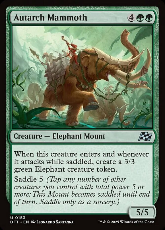 Autarch Mammoth - Aetherdrift - English - NM - MTG