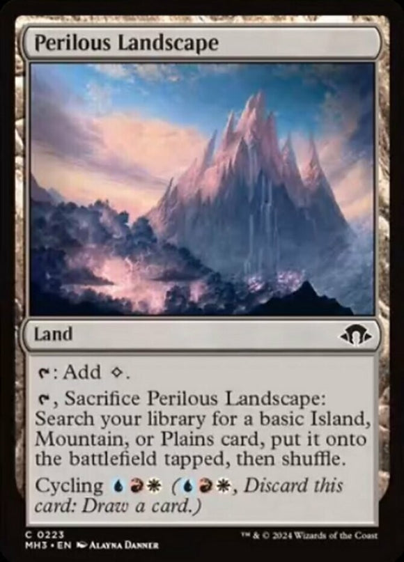 Perilous Landscape - Modern Horizons 3 - English - NM - MTG