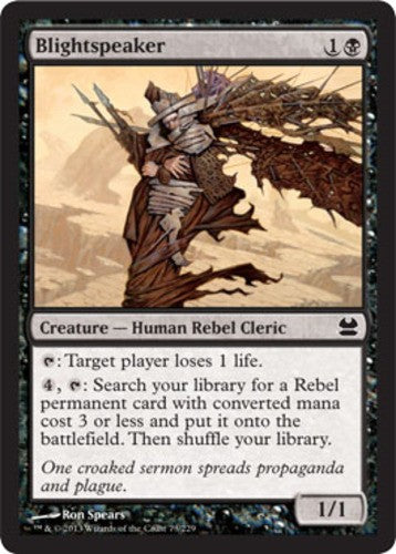 Blightspeaker - Modern Masters 2013 - English - NM - MTG