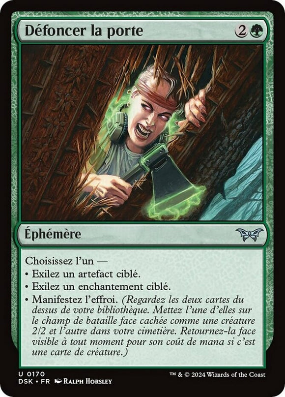 Break Down the Door - Duskmourn: House of Horror - English - NM - MTG