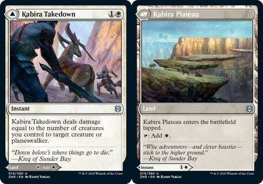 Kabira Takedown // Kabira Plateau - Zendikar Rising - English - NM - MTG