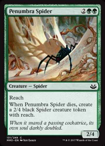 Penumbra Spider - Modern Masters 2017 - English - NM - MTG
