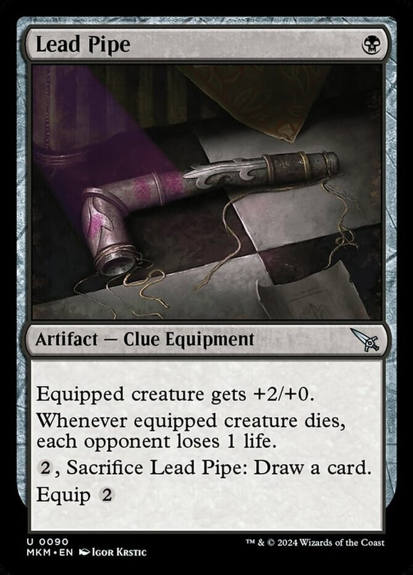 Lead Pipe - Murders at Karlov Manor - English - NM - MTG