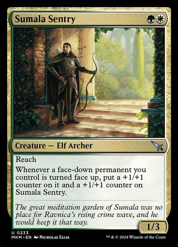 Sumala Sentry - Murders at Karlov Manor - English - NM - MTG