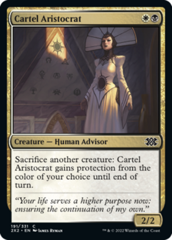 Cartel Aristocrat - Double Masters 2022 - English - NM - MTG
