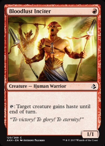 Bloodlust Inciter - Amonkhet - English - NM - MTG