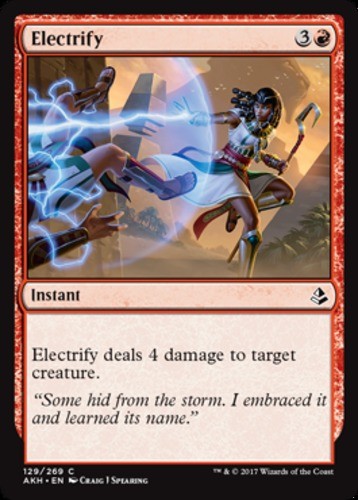 Electrify - Amonkhet - English - NM - MTG