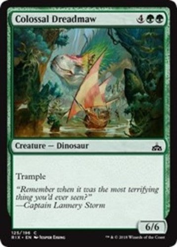 Colossal Dreadmaw - Rivals of Ixalan - English - NM - MTG
