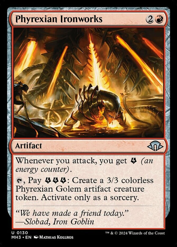 Phyrexian Ironworks - Modern Horizons 3 - English - NM - MTG
