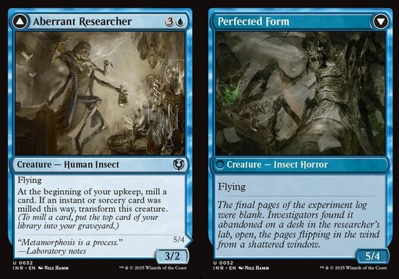 Aberrant Researcher // Perfected Form - Innistrad Remastered - English - NM - MT