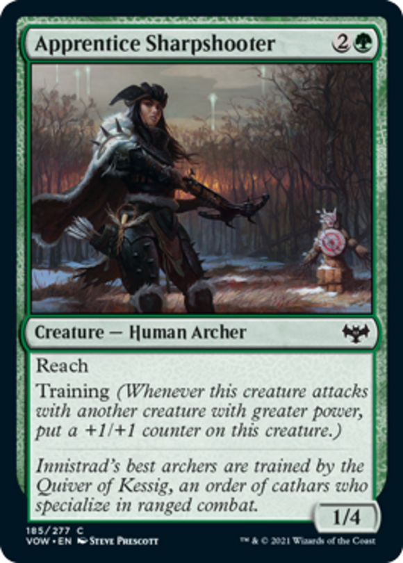 Apprentice Sharpshooter - Innistrad: Crimson Vow - English - NM - MTG