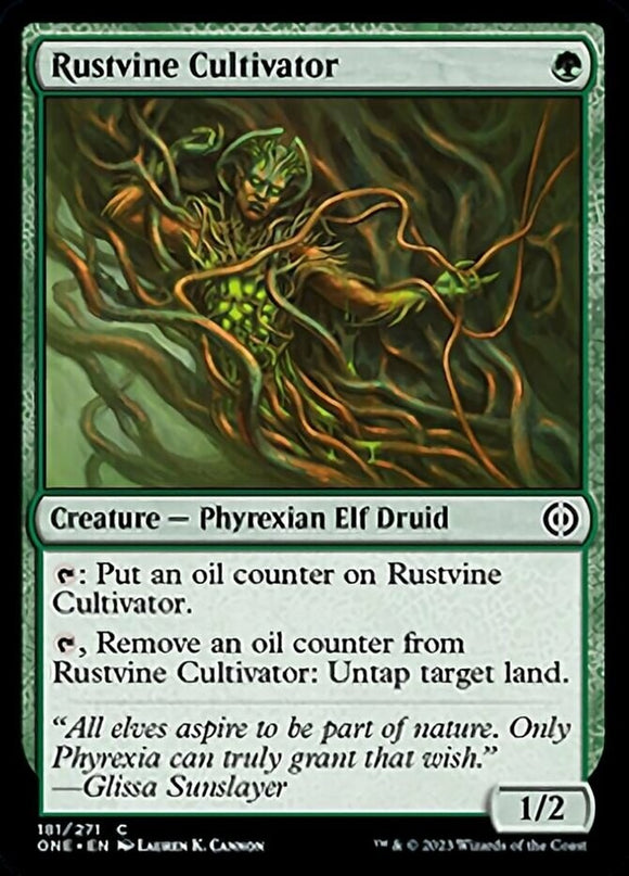 Rustvine Cultivator - Phyrexia: All Will Be One - English - NM - MTG