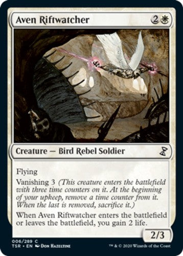 Aven Riftwatcher - Time Spiral Remastered - English - NM - MTG