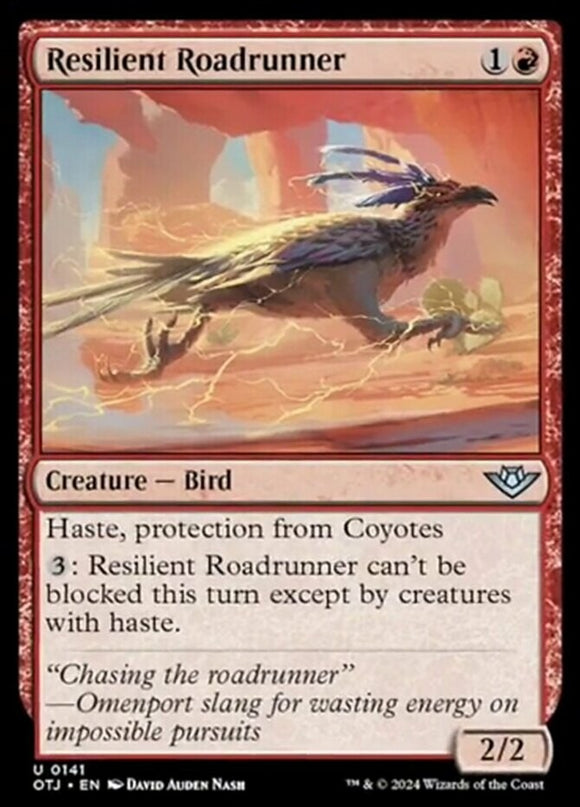 Resilient Roadrunner - Outlaws of Thunder Junction - English - NM - MTG