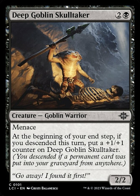 Deep Goblin Skulltaker - Lost Caverns of Ixalan - English - NM - MTG