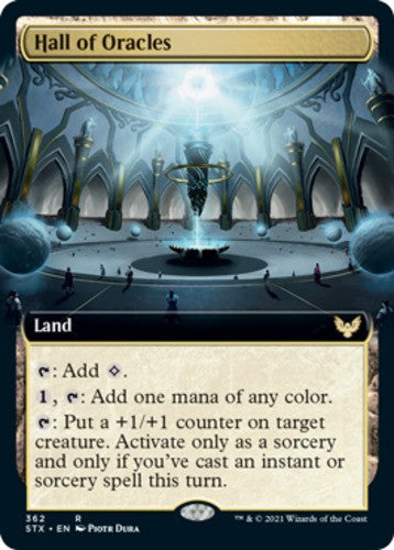 Hall of Oracles - Extended Art - Strixhaven: School of Mages - English - NM - MT