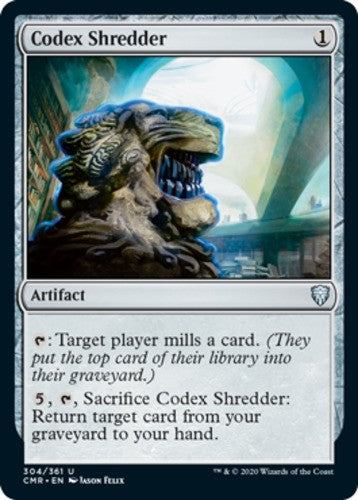 Codex Shredder - Commander Legends - English - NM - MTG