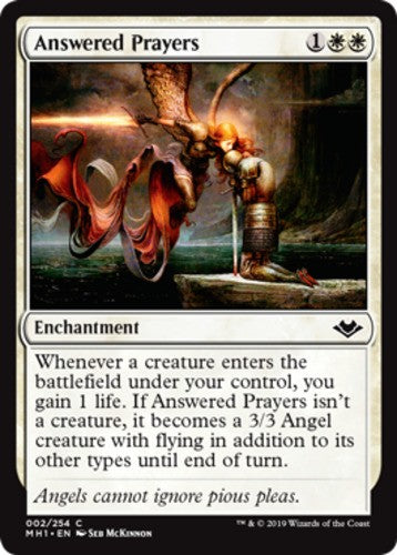 Answered Prayers - Modern Horizons - English - NM - MTG