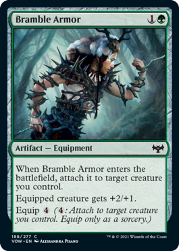 Bramble Armor - Innistrad: Crimson Vow - English - NM - MTG
