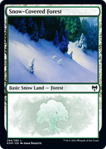Snow-Covered Forest (284) - Kaldheim - English - NM - MTG
