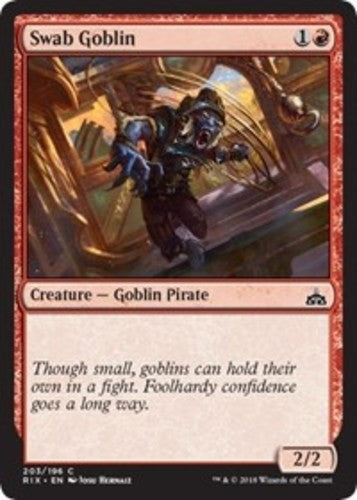 Swab Goblin - Planeswalker Deck Exclusive - Rivals of Ixalan - English - NM - MT