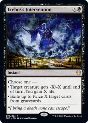 Erebos's Intervention - Theros Beyond Death - English - NM - MTG